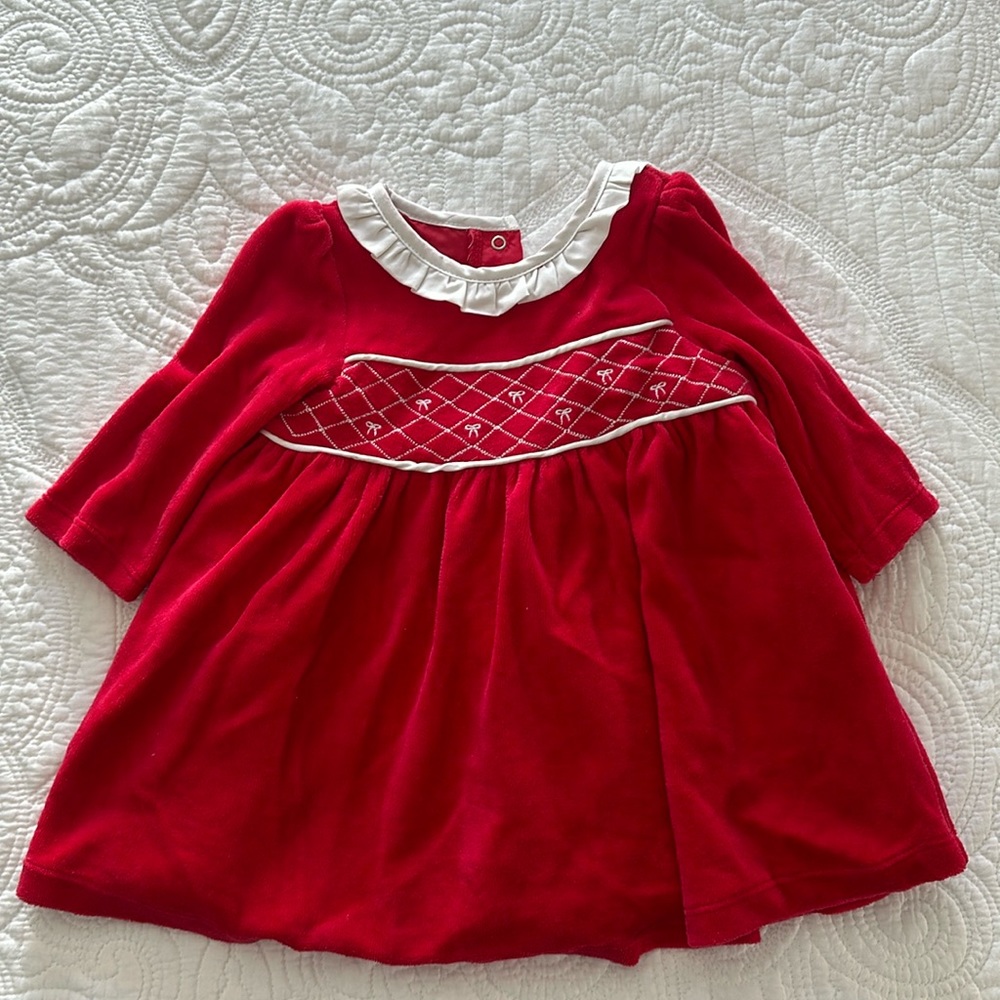 Little me holiday dress